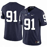 Penn State Nittany Lions 91 DaQuan Jones Navy Nike College Football Jersey Dzhi,baseball caps,new era cap wholesale,wholesale hats